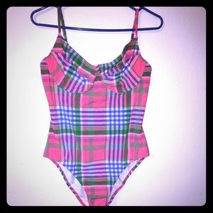 J Crew 1993 one-piece swimsuit w/underwire size 12